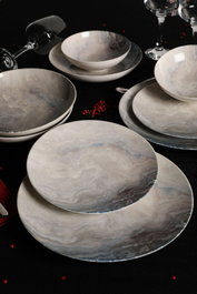 Hermia Vajilla de Porcelana de 24 Piezas Multicolor
